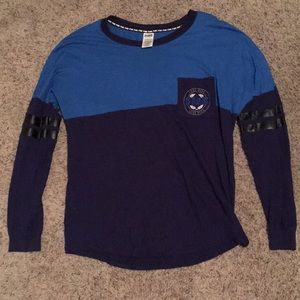 Long sleeve love pink shirt